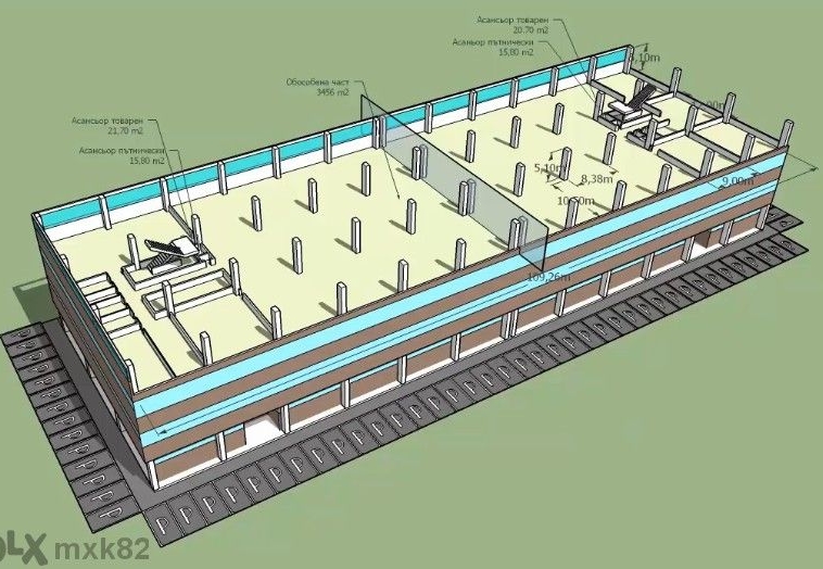 Дава се под наем Офис в София, 7-ми 11-ти километър - 18 кв.м за 55.08 € - Снимка #1