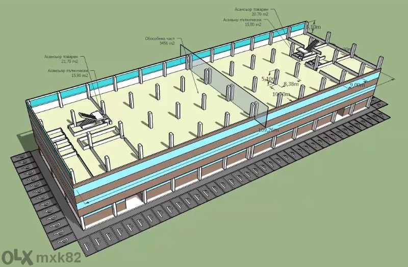 Дава се под наем Офис в София, 7-ми 11-ти километър - 18 кв.м за 55.08 € - Снимка #1