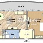 Двустаен апартамент в Варна, Виница - 70 кв.м за 1786 €/кв.м - Снимка #1