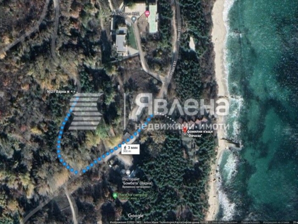 Парцел в Варна, м-т Фичоза - 1317 кв.м за 60 €/кв.м - Снимка #1