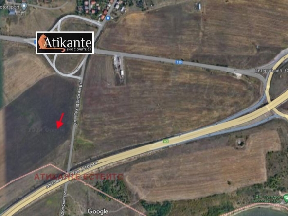 Парцел в София, Филиповци - 4498 кв.м за 21 €/кв.м - Снимка #1