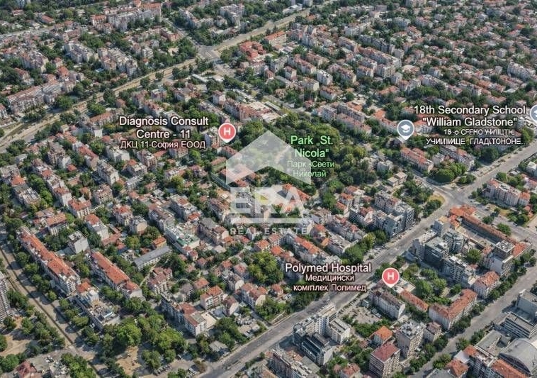 Парцел в София, Център - 507 кв.м за 1911 €/кв.м - Снимка #1