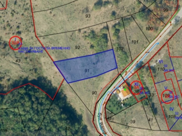 Парцел в Банкя - 1708 кв.м за 35 €/кв.м - Снимка #1