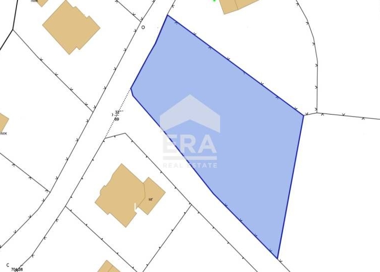 Парцел в с. Панчарево, Област София-град - 1255 кв.м за 167 €/кв.м - Снимка #1