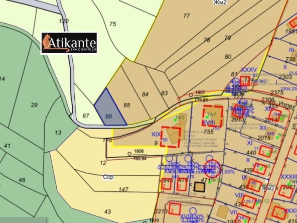 Парцел в Банкя - 500 кв.м за 95 €/кв.м - Снимка #1