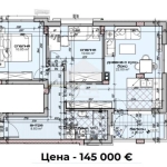 Тристаен апартамент в Варна, Христо Ботев - 90 кв.м за 1612 €/кв.м - Снимка #1