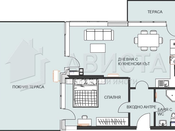 Двустаен апартамент в София, Манастирски ливади - 115 кв.м за 1609 €/кв.м - Снимка #1