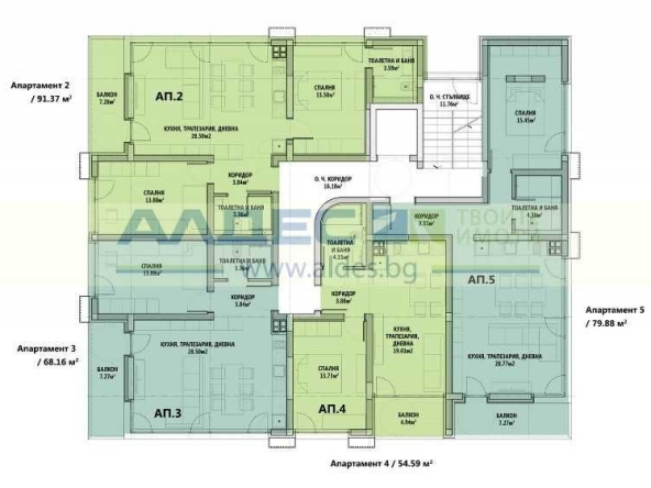Тристаен апартамент в София, Лагера - 110 кв.м за 1809 €/кв.м - Снимка #1