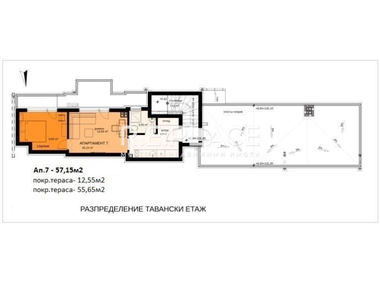 Двустаен апартамент в Варна, Възраждане 3 - 57 кв.м за 1860 €/кв.м - Снимка #1