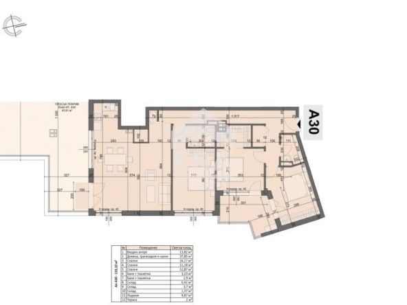 Четиристаен апартамент в София, Хаджи Димитър - 157 кв.м за 1332 €/кв.м - Снимка #1