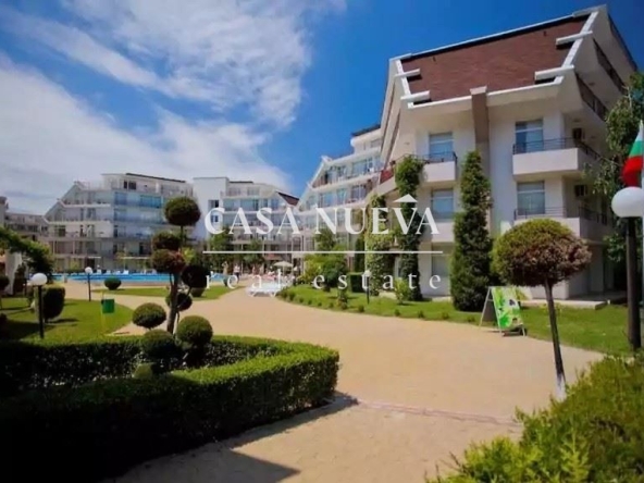 Двустаен апартамент в к.к. Слънчев бряг - 66 кв.м за 1197 €/кв.м - Снимка #1