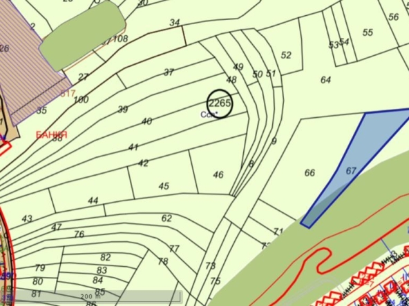 Парцел в Банкя - 4070 кв.м за 50 €/кв.м - Снимка #1