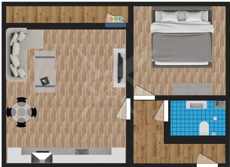 Двустаен апартамент в Пловдив, Христо Смирненски - 88 кв.м за 1222 €/кв.м - Снимка #1