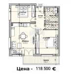 Тристаен апартамент в Варна, Владислав Варненчик - 103 кв.м за 1151 €/кв.м - Снимка #1