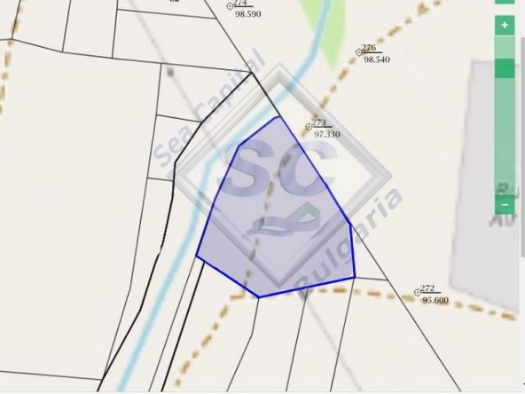 Парцел в Аксаково - 2650 кв.м за 65 €/кв.м - Снимка #1