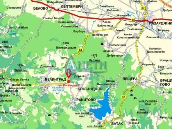 Парцел в Костандово - 920 кв.м за 10 €/кв.м - Снимка #1