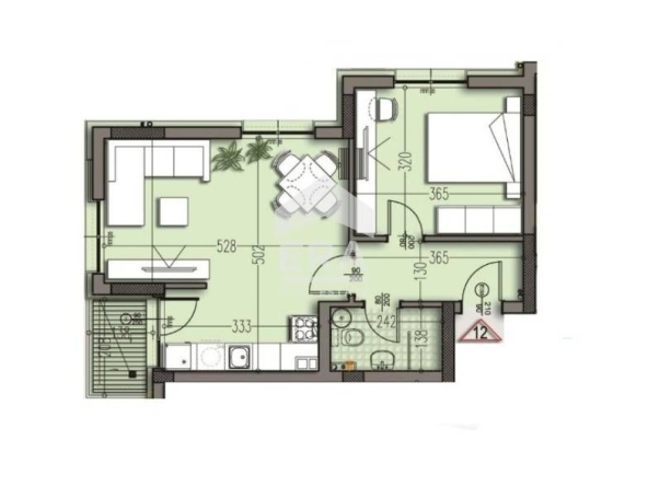 Двустаен апартамент в Варна, Изгрев - 75 кв.м за 901 €/кв.м - Снимка #1