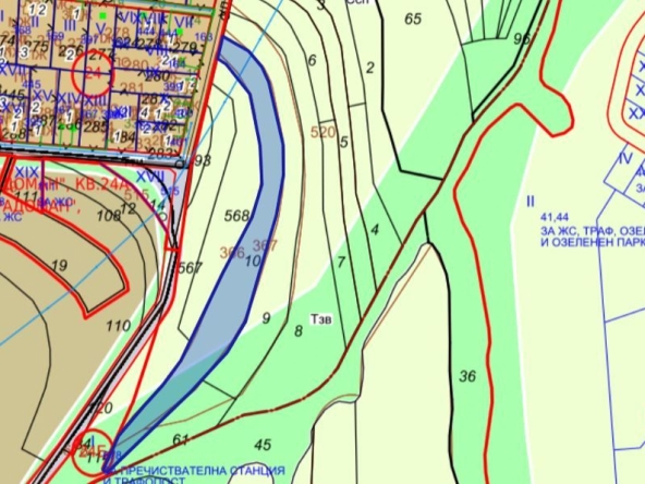 Парцел в Банкя - 6042 кв.м за 50 €/кв.м - Снимка #1