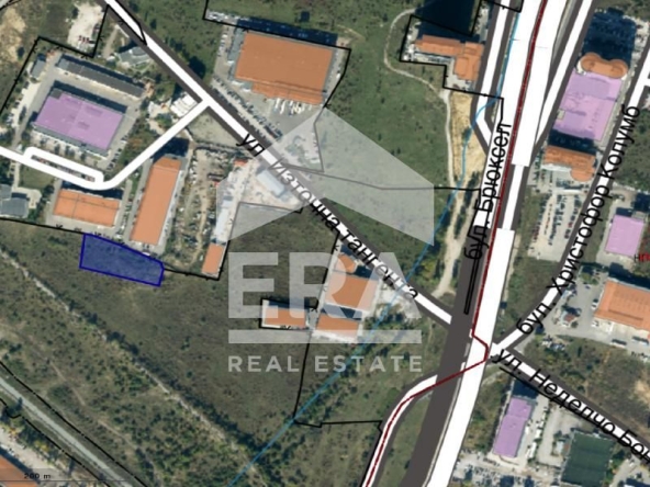 Парцел в София, СПЗ Слатина - 3227 кв.м за 79 €/кв.м - Снимка #1