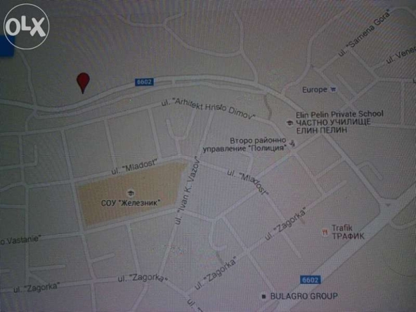 Парцел в Стара Загора, Железник - изток - 1650 кв.м за 56 €/кв.м - Снимка #1