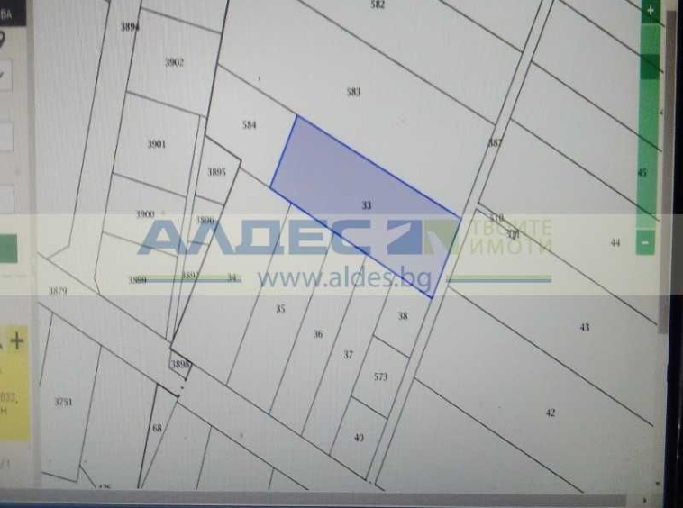 Парцел в София, Военна рампа - 1860 кв.м за 15 €/кв.м - Снимка #1