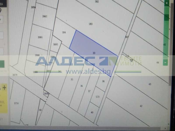 Парцел в София, Военна рампа - 1860 кв.м за 35 €/кв.м - Снимка #1