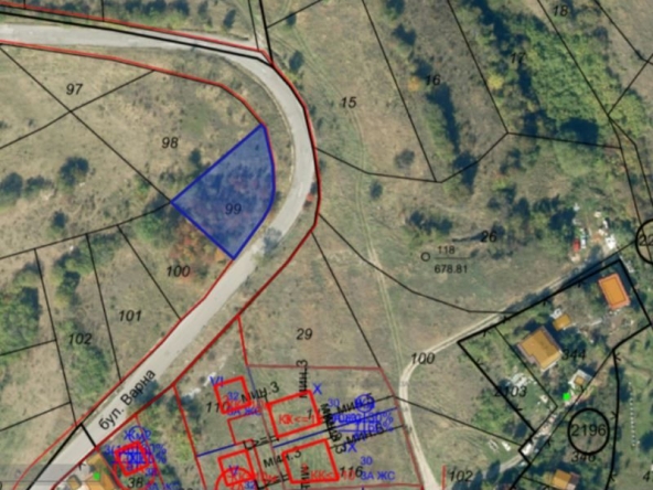 Парцел в Банкя - 884 кв.м за 35 €/кв.м - Снимка #1