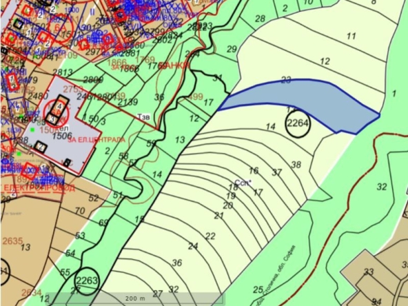 Парцел в Банкя - 5292 кв.м за 50 €/кв.м - Снимка #1