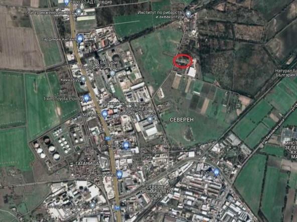 Парцел в Пловдив, Индустриална зона - Север - 5874 кв.м за 34 €/кв.м - Снимка #1