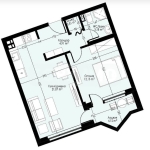 Двустаен апартамент в Варна, Възраждане 2 - 63 кв.м за 1612 €/кв.м - Снимка #1