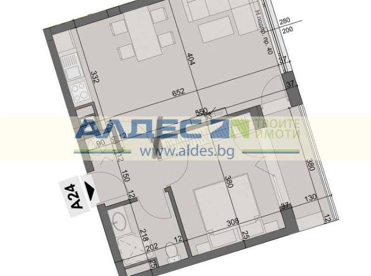 Двустаен апартамент в София, Хаджи Димитър - 68 кв.м за 1193 €/кв.м - Снимка #1