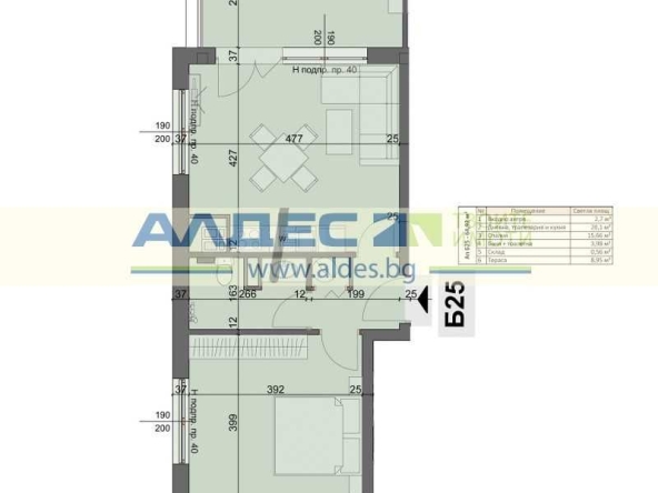 Двустаен апартамент в София, Хаджи Димитър - 76 кв.м за 2487 €/кв.м - Снимка #1
