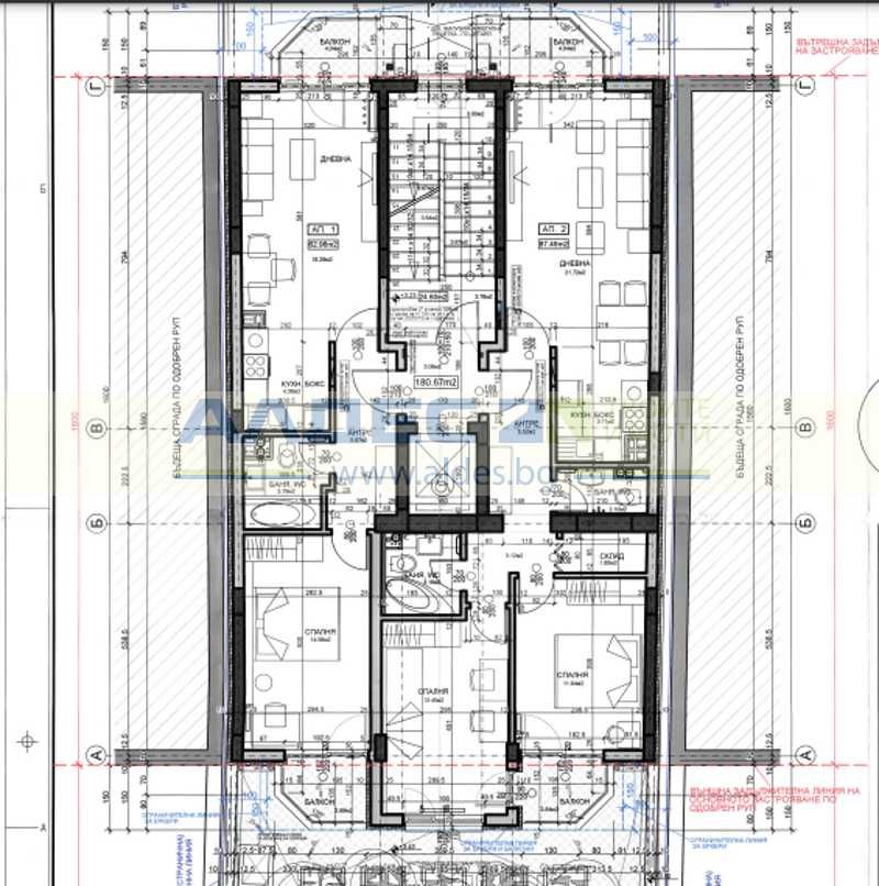 Тристаен апартамент в София, Център - 121 кв.м за 2108 €/кв.м - Снимка #1
