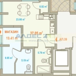 Едностаен апартамент в София, Център - 57 кв.м за 2031 €/кв.м - Снимка #1