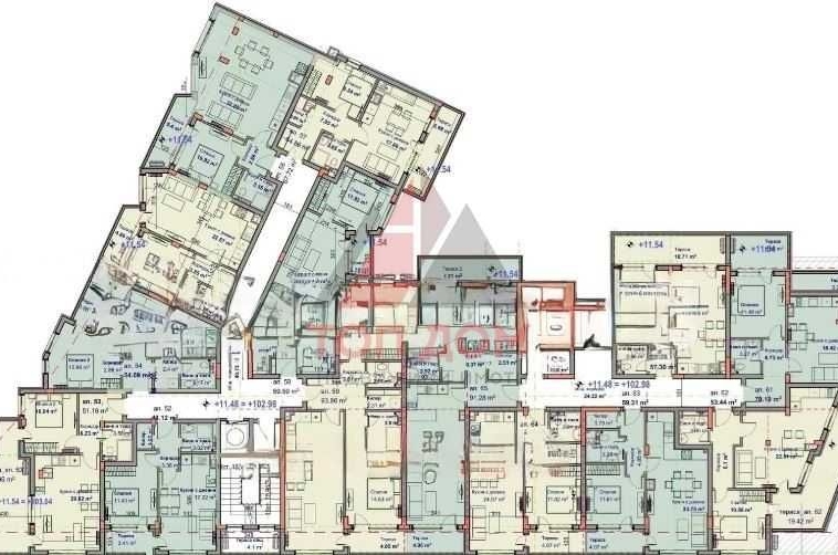 Двустаен апартамент в Варна, Възраждане 1 - 62 кв.м за 1350 €/кв.м - Снимка #1