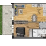 Дава се под наем Двустаен апартамент в Пловдив, Остромила - 64 кв.м за 60237.12 € - Снимка #1