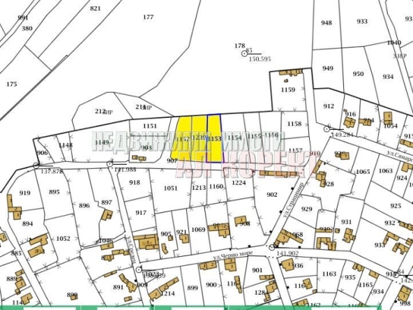 Парцел в с. Чернево, Област Варна - 2395 кв.м за 18 €/кв.м - Снимка #1