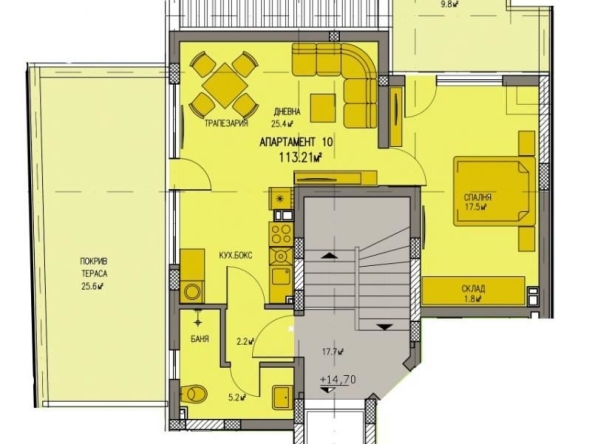 Двустаен апартамент в София, Люлин 10 - 113 кв.м за 1153 €/кв.м - Снимка #1