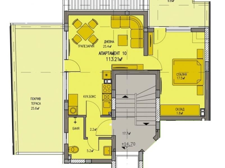 Двустаен апартамент в София, Люлин 10 - 113 кв.м за 1153 €/кв.м - Снимка #1