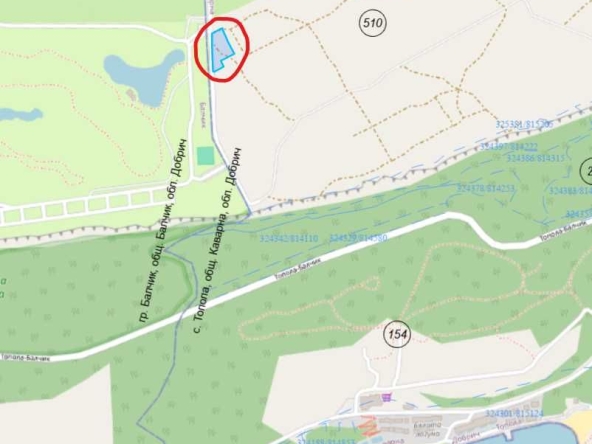 Парцел в с. Топола, Област Добрич - 3087 кв.м за 29 €/кв.м - Снимка #1