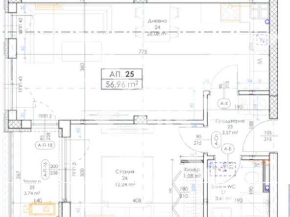 Двустаен апартамент в Пловдив, Беломорски - 64 кв.м за 1116 €/кв.м - Снимка #1