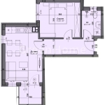 Двустаен апартамент в Варна, Виница - 53 кв.м за 1425 €/кв.м - Снимка #1