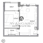 Двустаен апартамент в Пловдив, Христо Смирненски - 69 кв.м за 2641 €/кв.м - Снимка #1