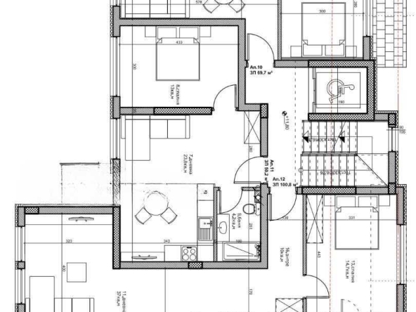Тристаен апартамент в Пловдив, Каменица 1 - 122 кв.м за 677 €/кв.м - Снимка #1
