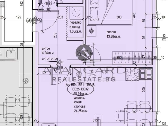 Двустаен апартамент в Пловдив, Център - 72 кв.м за 1488 €/кв.м - Снимка #1
