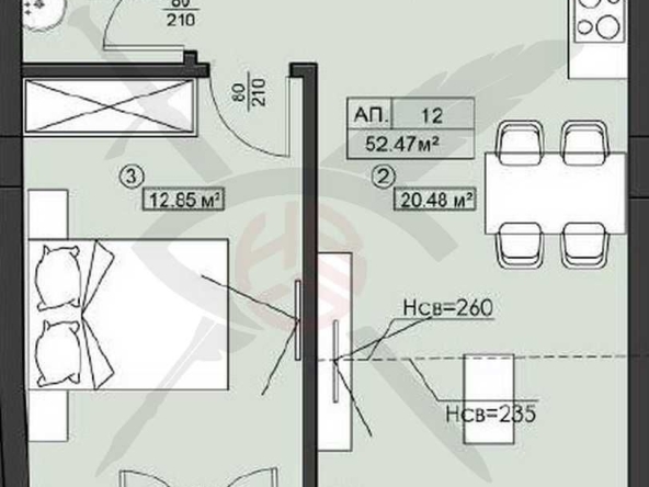 Двустаен апартамент в София, Подуяне - 65 кв.м за 1608 €/кв.м - Снимка #1
