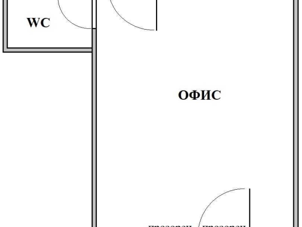 Дава се под наем Офис в Враца, Металург - 24 кв.м за 153 € - Снимка #1