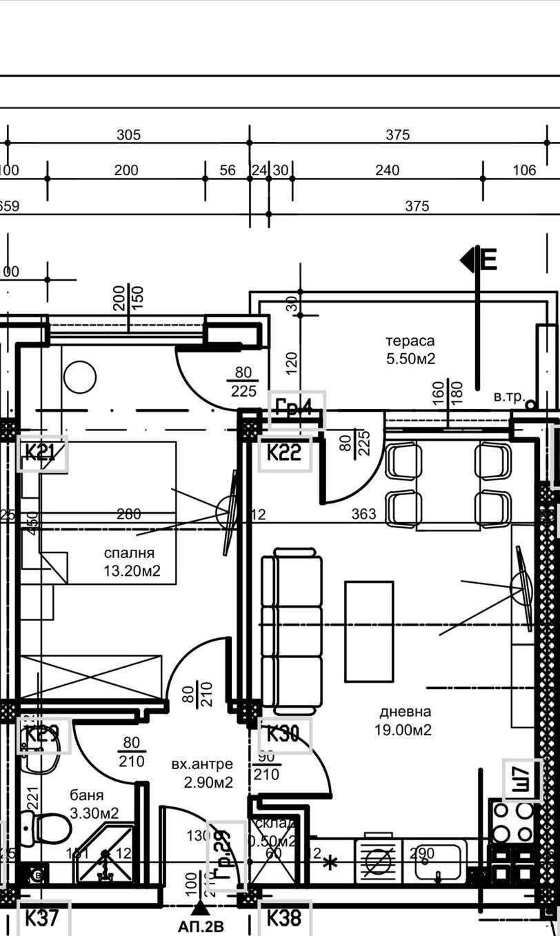 Двустаен апартамент в Пловдив, Южен - 58 кв.м за 703 €/кв.м - Снимка #1