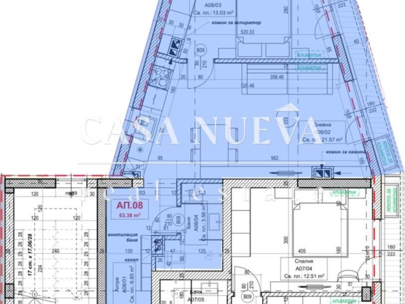 Двустаен апартамент в София, Овча купел 1 - 77 кв.м за 1591 €/кв.м - Снимка #1