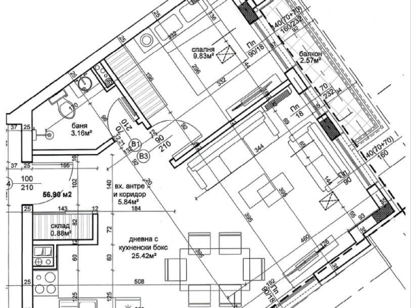Двустаен апартамент в София, Малинова долина - 67 кв.м за 1028 €/кв.м - Снимка #1